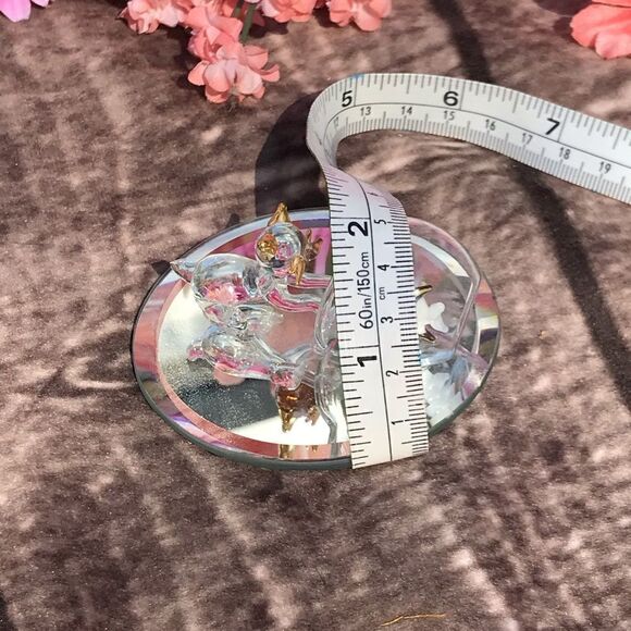 Hand blown Glass Cat and Fish Bowl - Picture 10 of 12